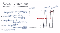 Portfolio Statistics